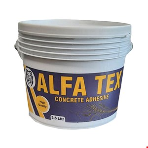 چسب بتن آلفا تکس (Alfa Tex) حجم ۳.۵ لیتر