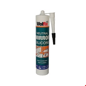 چسب سیلیکون آینه ولفیکس (Wolfix) وزن ۳۱۰ گرم 
